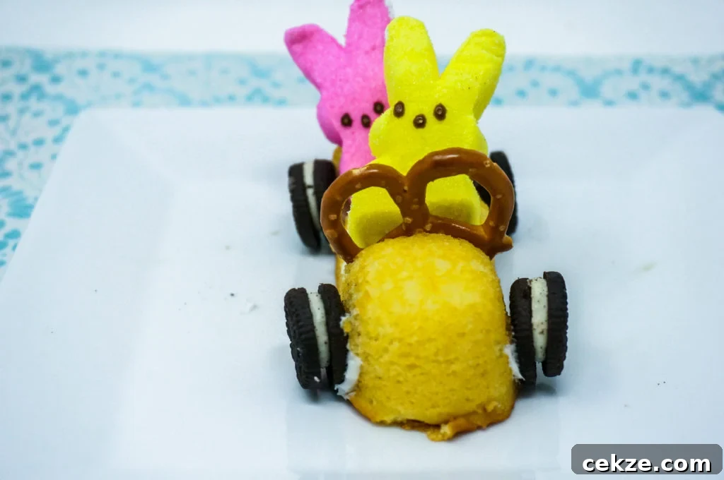 Easter Peeps Twinkie Racers