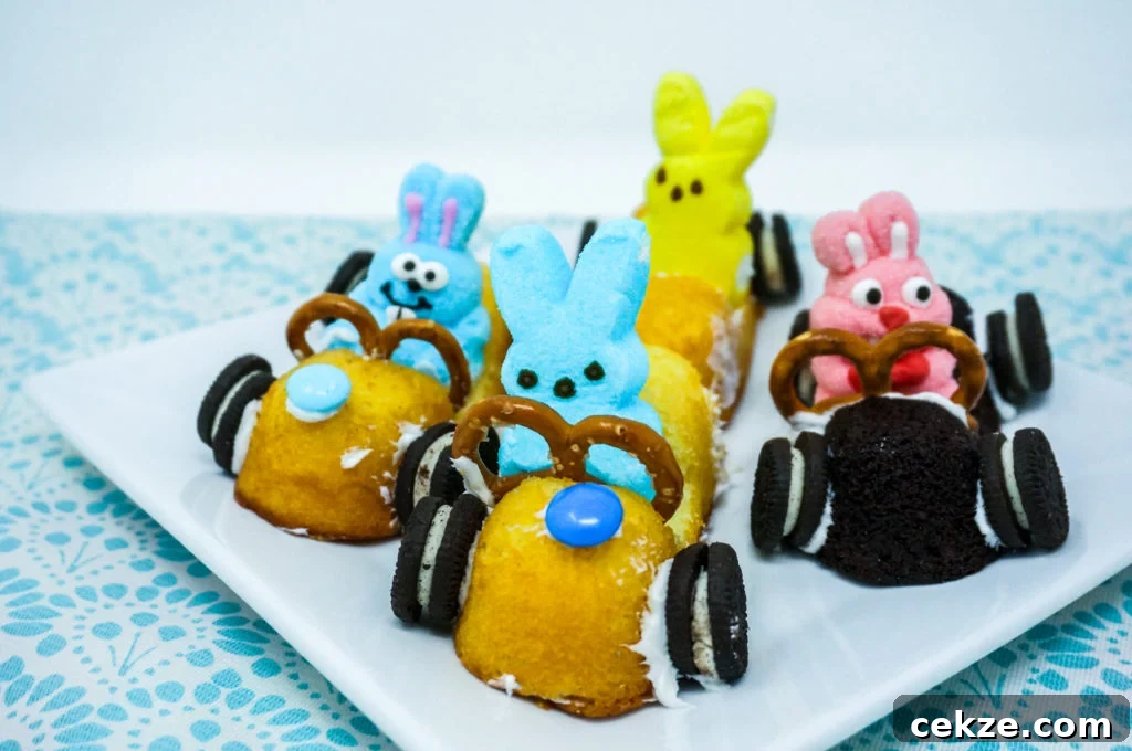 Easter Peeps Twinkie Racers
