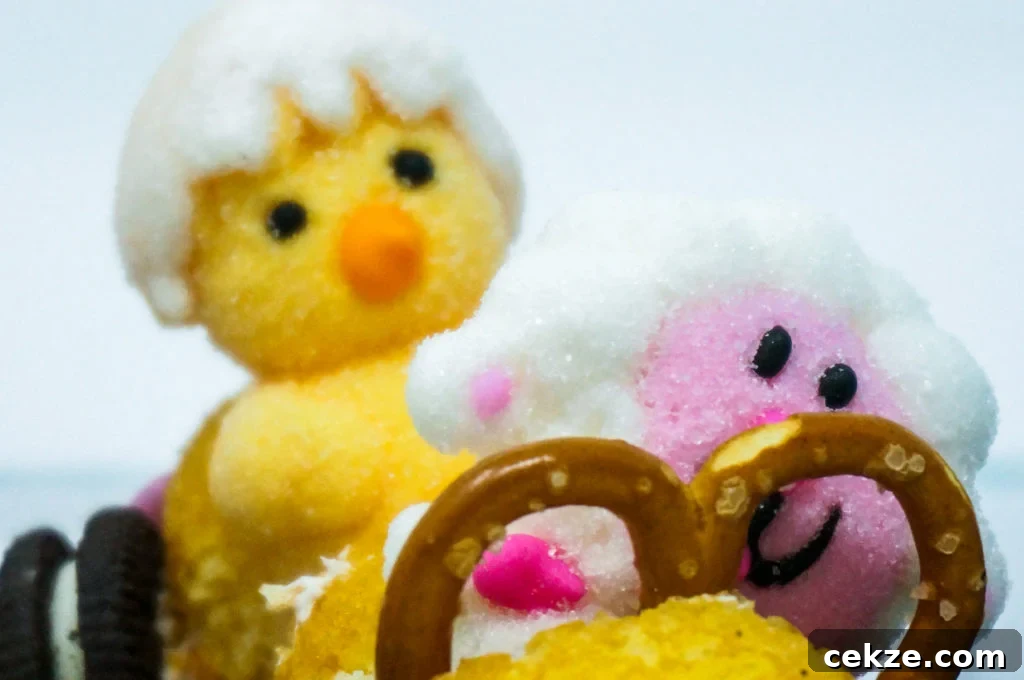 Easter Peeps Twinkie Racers