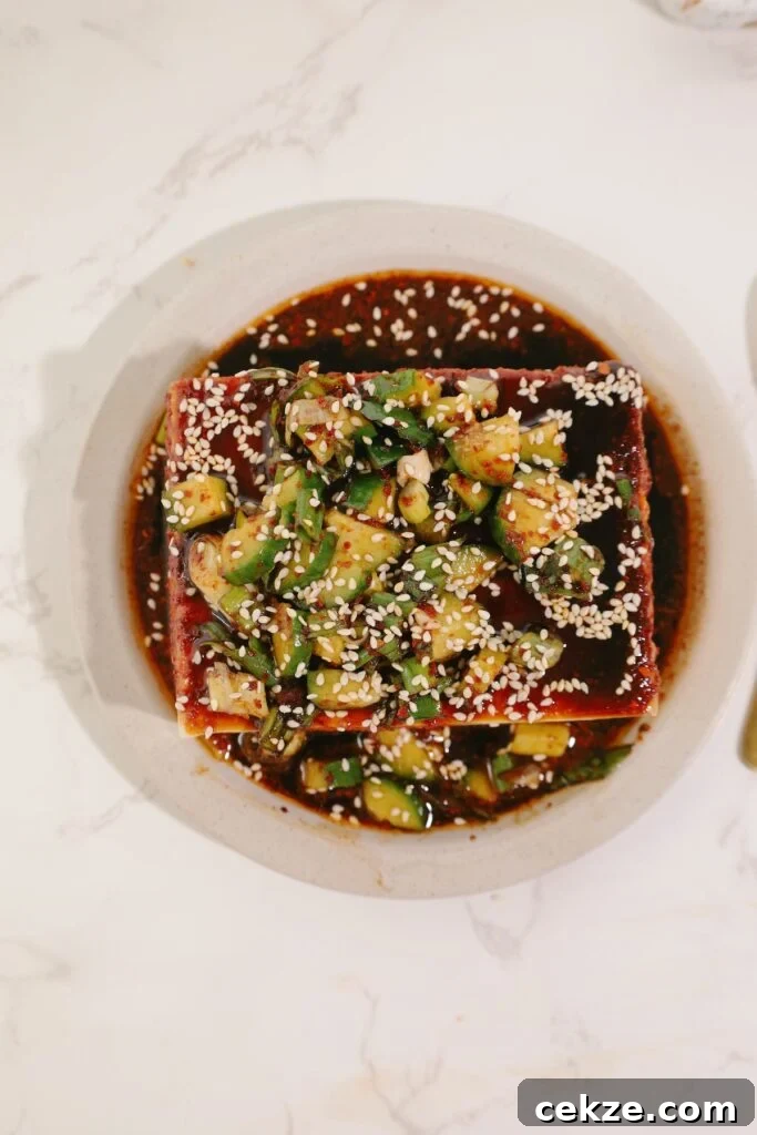 cold silken tofu recipe 1