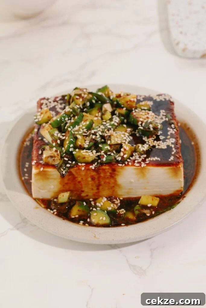 cold silken tofu recipe 2