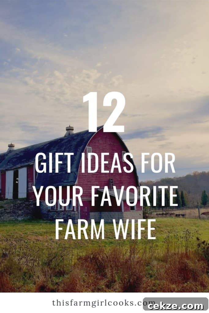 Gift Guide for Favorite Farm Wife