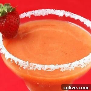 Strawberry Mango Margarita Recipe: Refreshing Summer Cocktail 2 strawberry mango margaritas