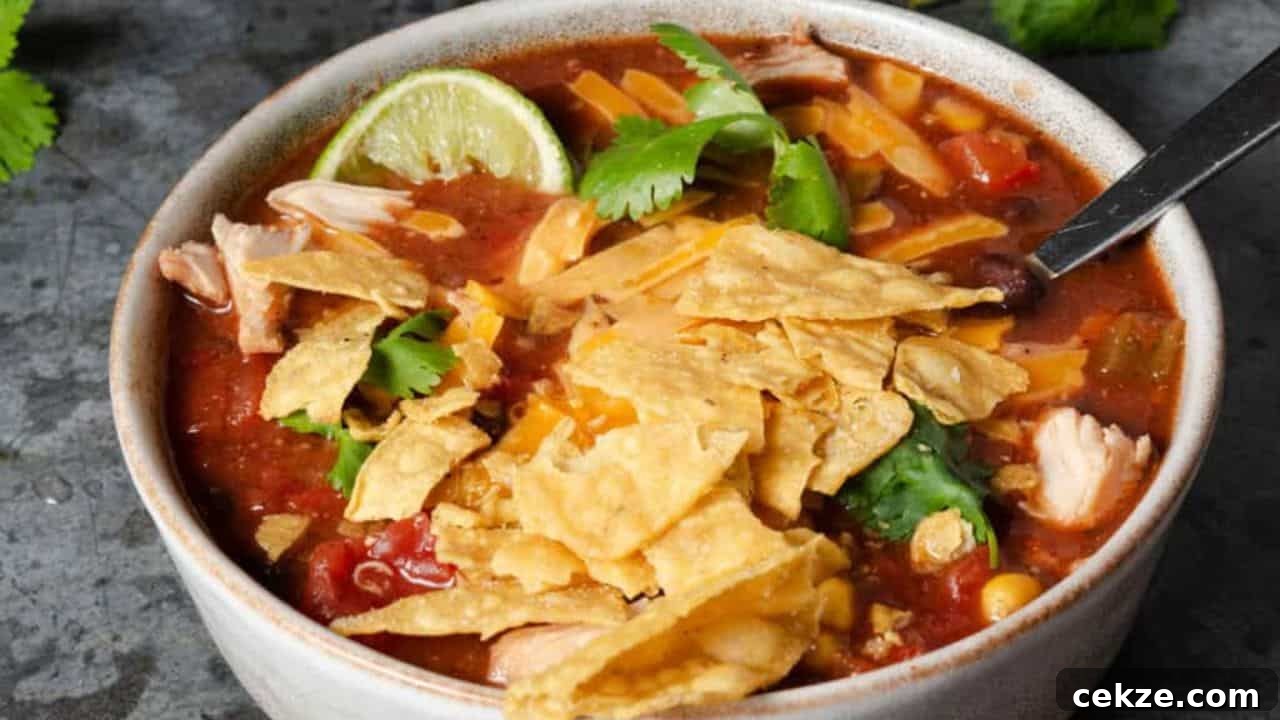 17 Slow Cooker Dinner Recipes That Make Weeknights Simple 11 Slow Cooker Taco Soup