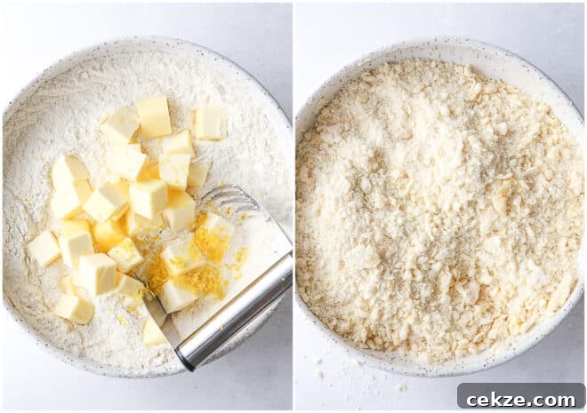 cutting in dry ingredients