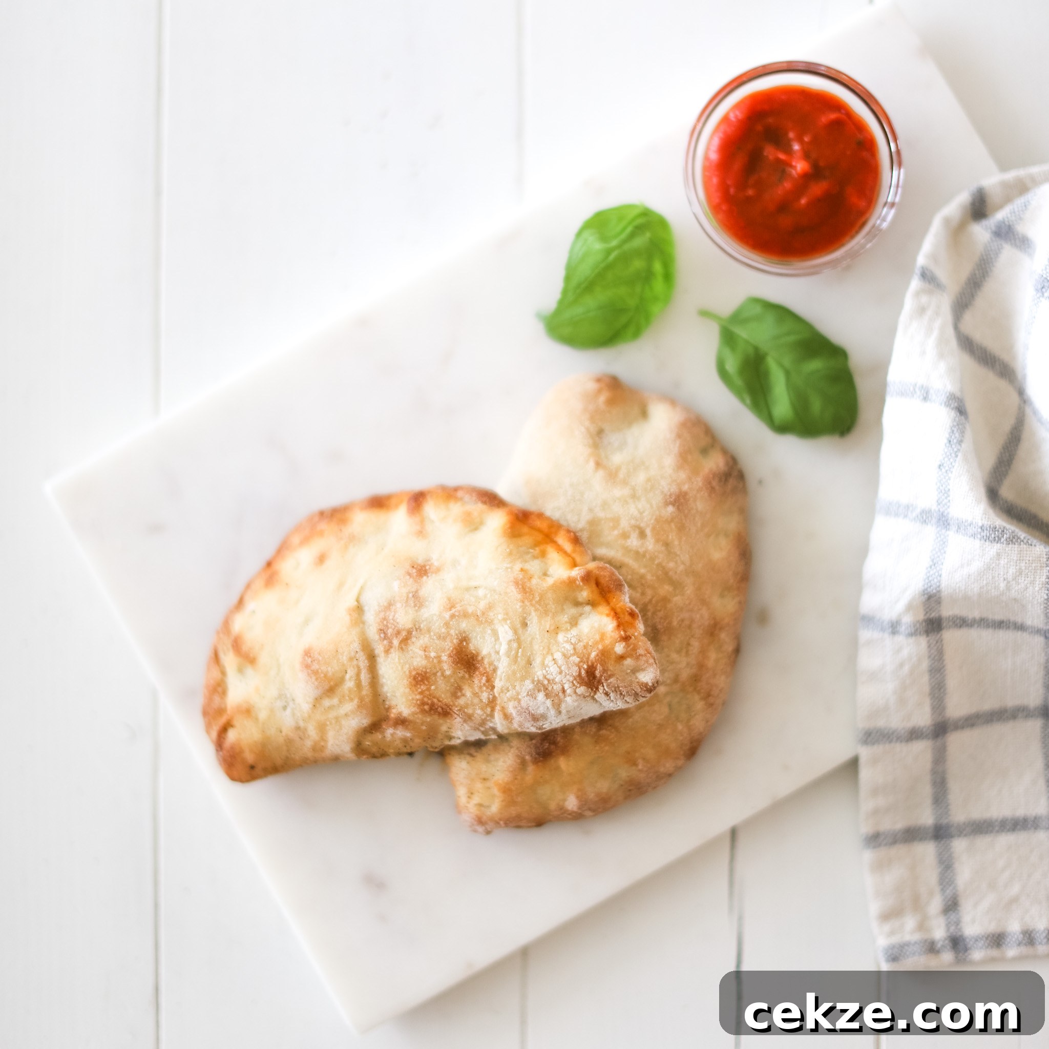 homemade pizza pocket