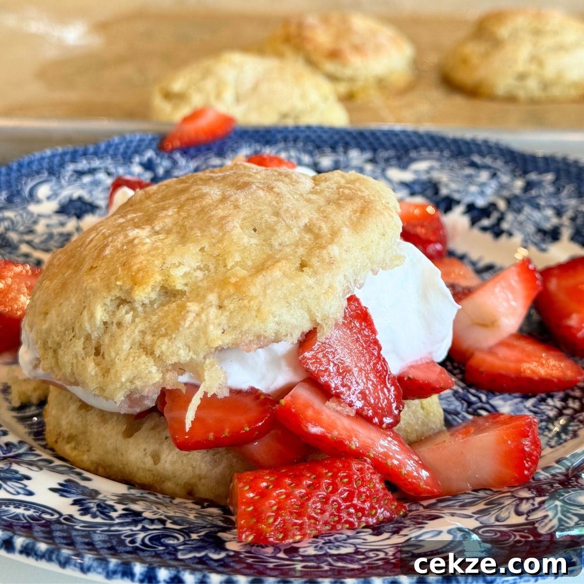 Sourdough Strawberry Shortcake
