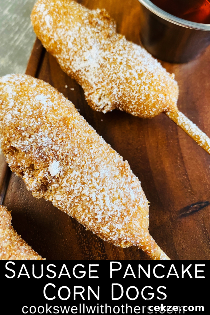 Crispy Sausage Pancake Corn Dogs Recipe 16 Sausage Pancake Corn Dogs
