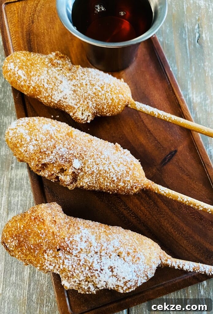 Crispy Sausage Pancake Corn Dogs Recipe 10 Sausage Pancake Corn Dogs
