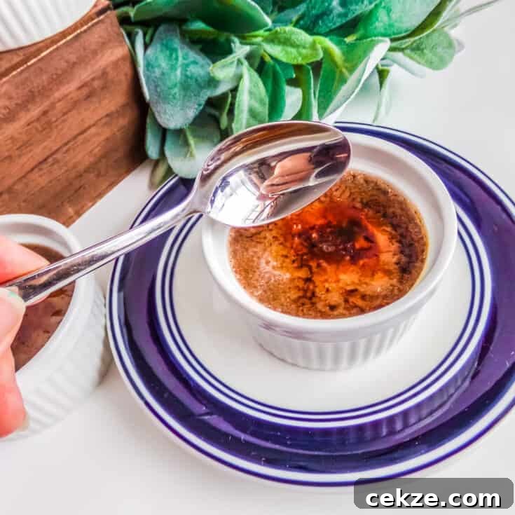 Dark Chocolate Creme Brulee Recipe