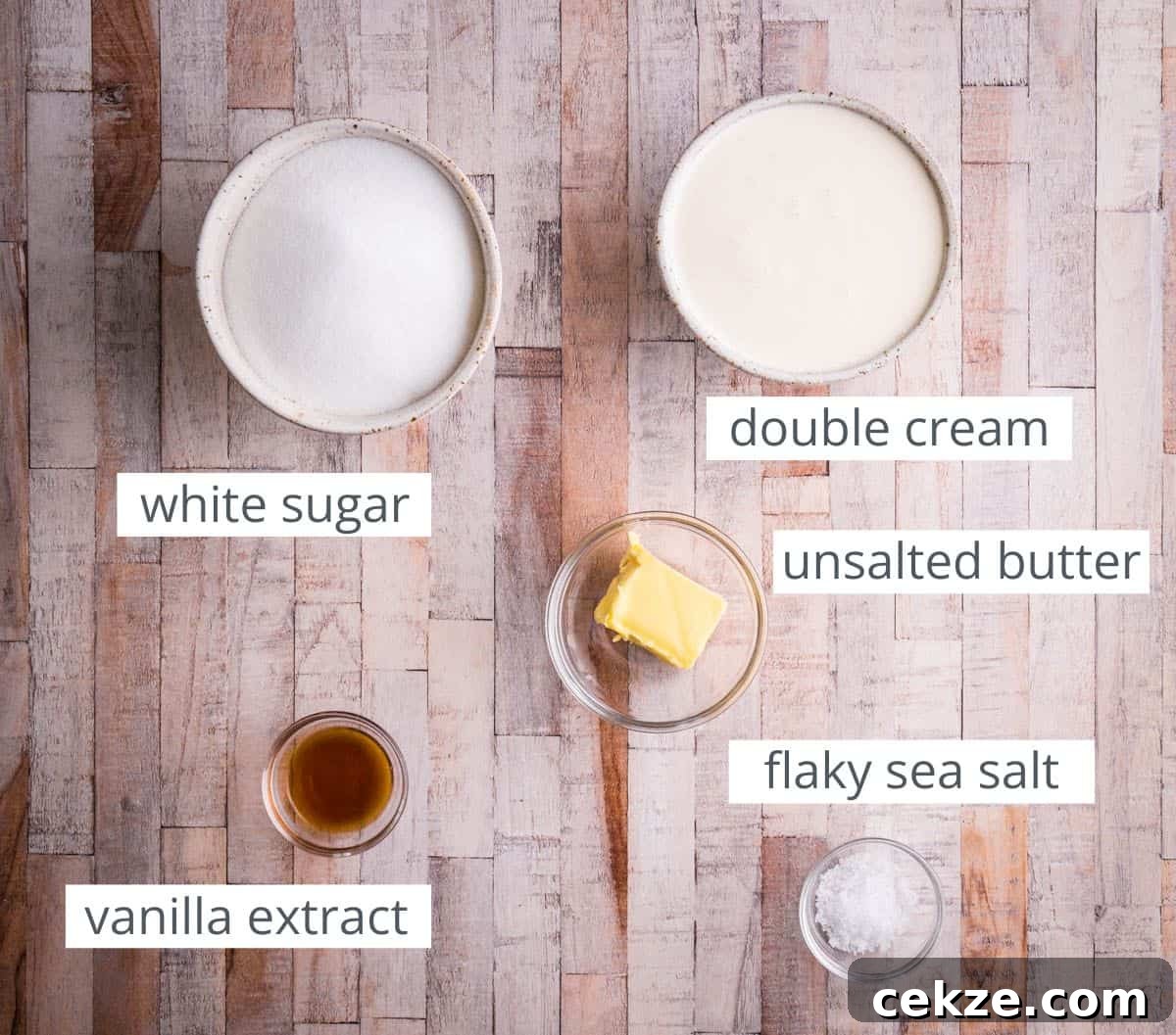 caramel ingredients
