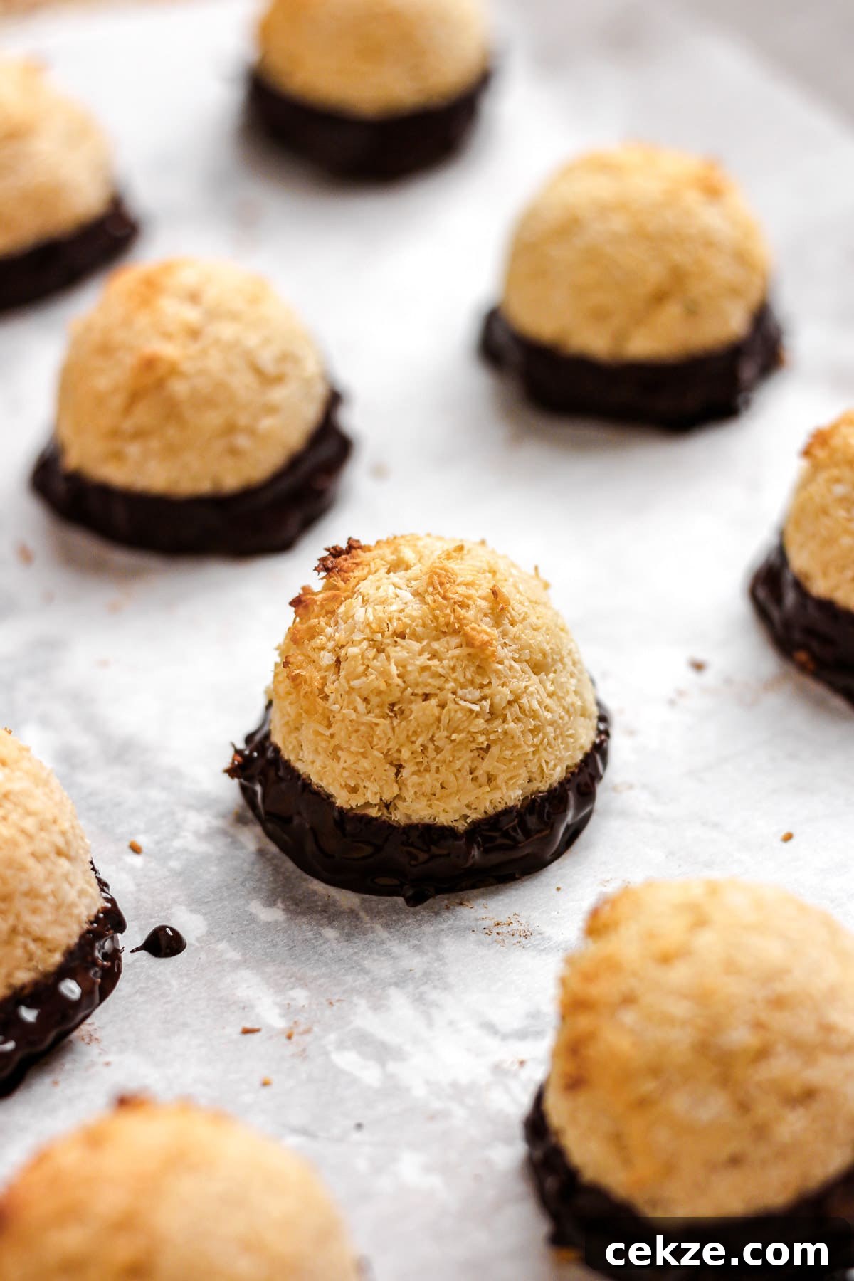 Chewy Coconut Macaroons Recipe with Golden Crispy Tops 2 img 5980 1