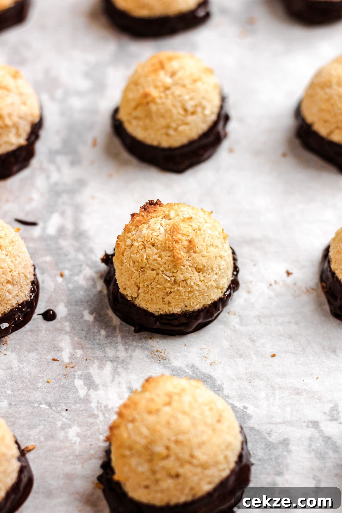 Chewy Coconut Macaroons Recipe with Golden Crispy Tops 13 img 5980 12