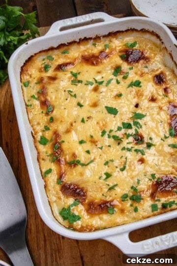 Smoked au gratin potatoes