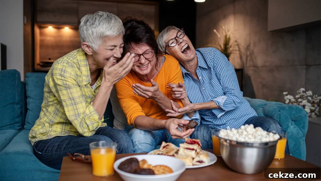 Make Time for Friendship: Strengthen Connections That Matter 2 friendship - women friends on a sofa laughing