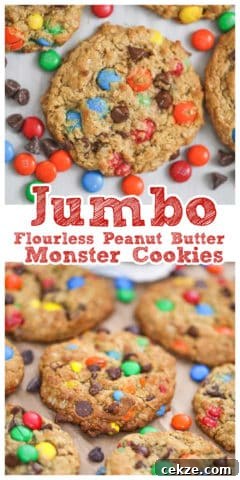 oat m&m cookies
