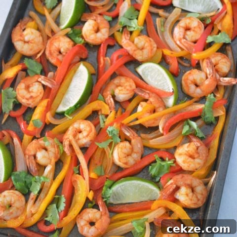 Shrimp Fajitas