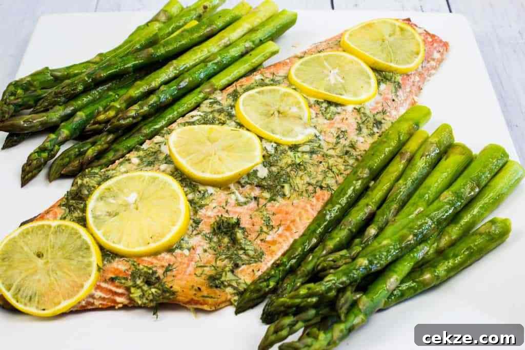 keto Salmon & Asparagus