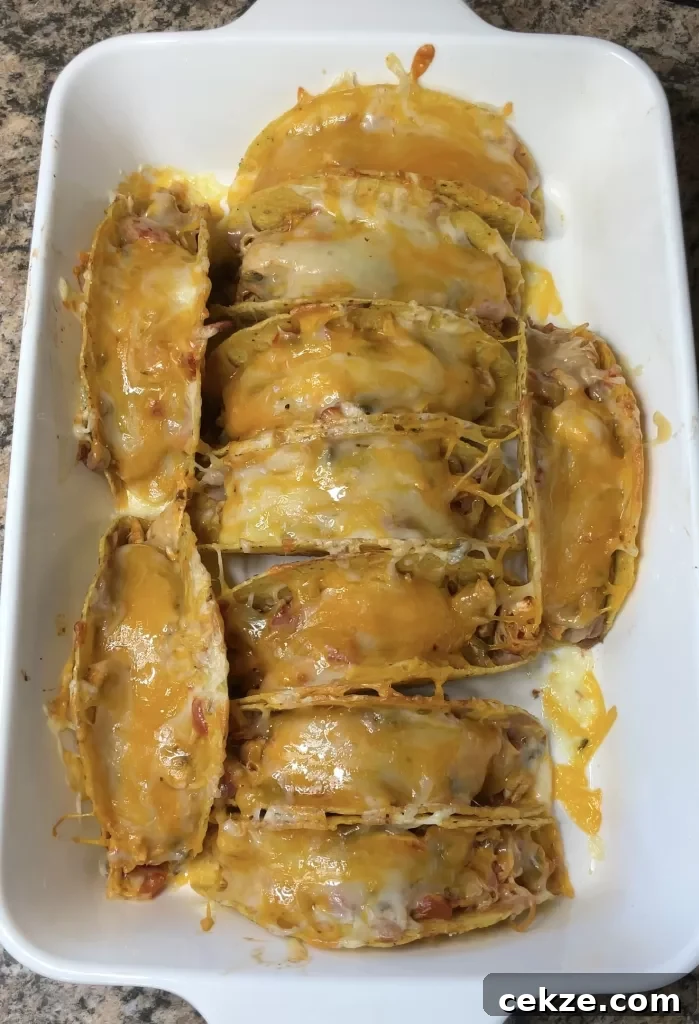 Baked Chicken Tacos
