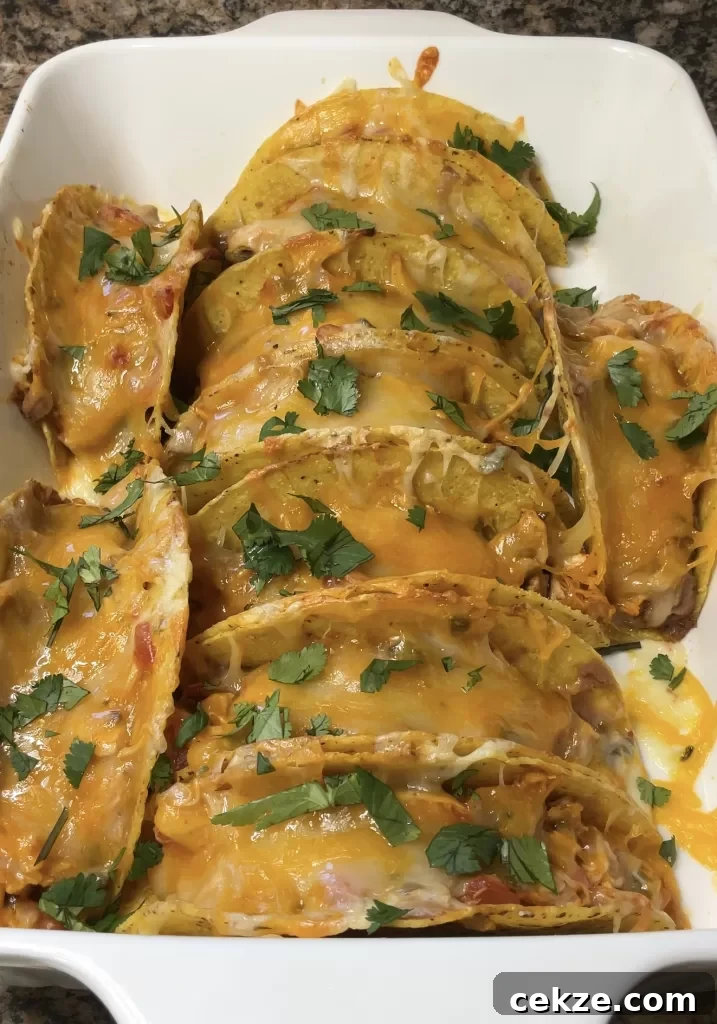 Baked Chicken Tacos