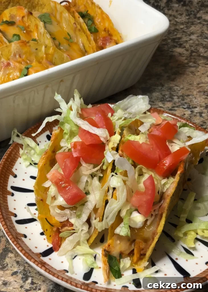 Baked Chicken Tacos