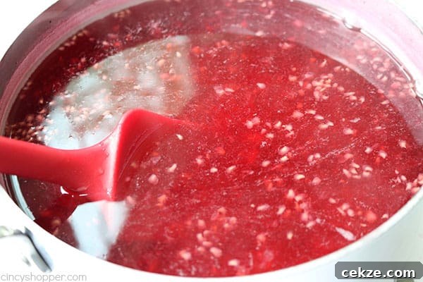Glasses of iced tea with raspberries