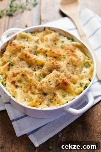 Garlic Parmesan Chicken Lasagna Bake