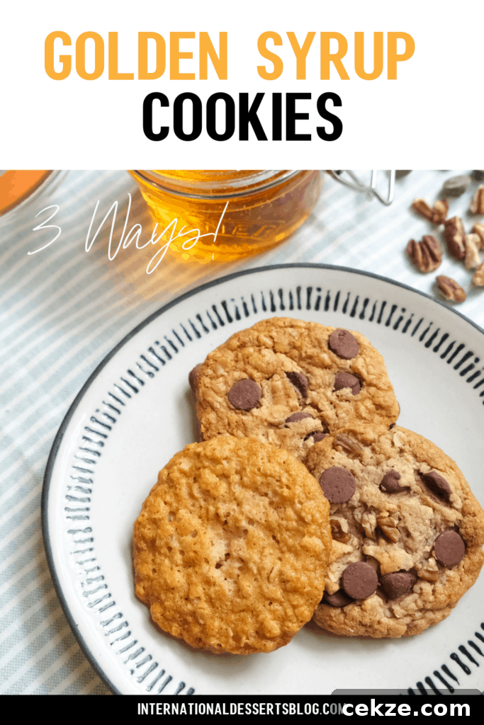 Golden syrup cookies