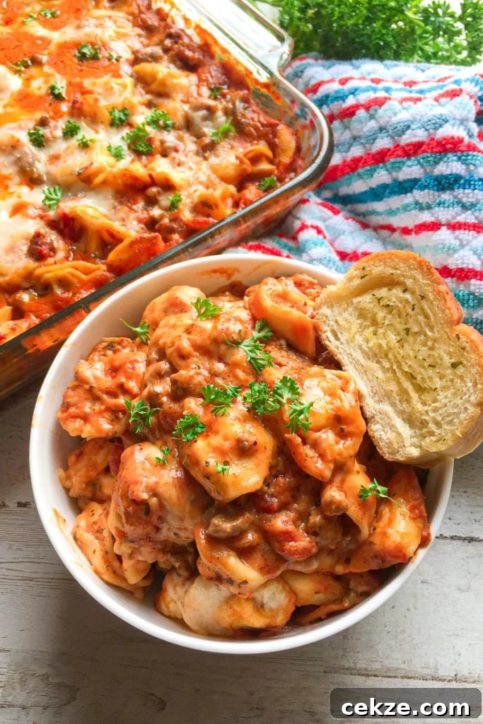 Baked Cheese Tortellini