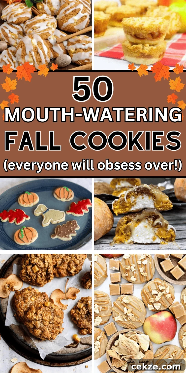 50 Fall Cookie Recipes for Cozy Autumn Baking Ideas 15 Cute fall cookie ideas! Easy autumn cookie recipes