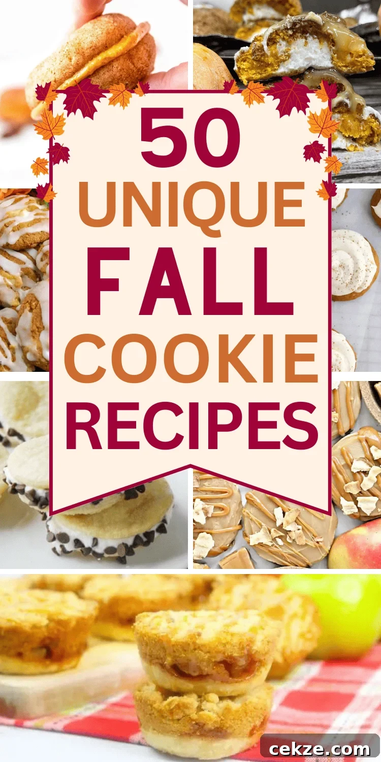 50 Fall Cookie Recipes for Cozy Autumn Baking Ideas 16 Cute fall cookie ideas! Cute fall cookie ideas and baking inspiration