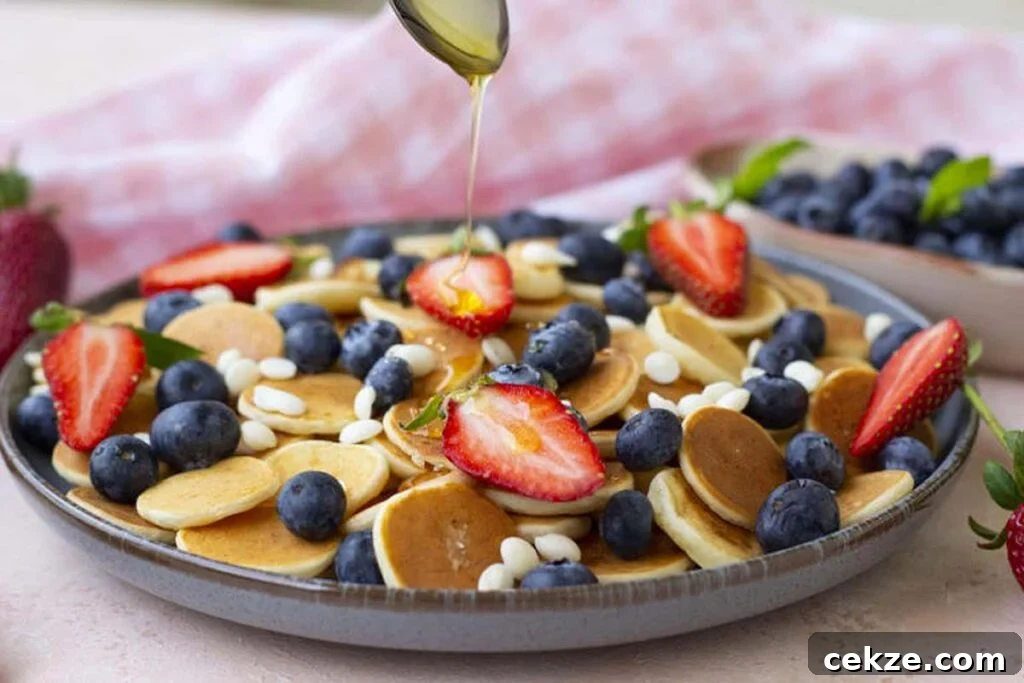 49 TikTok Recipes That Truly Live Up to the Hype 17 A bowl with mini pancakes.