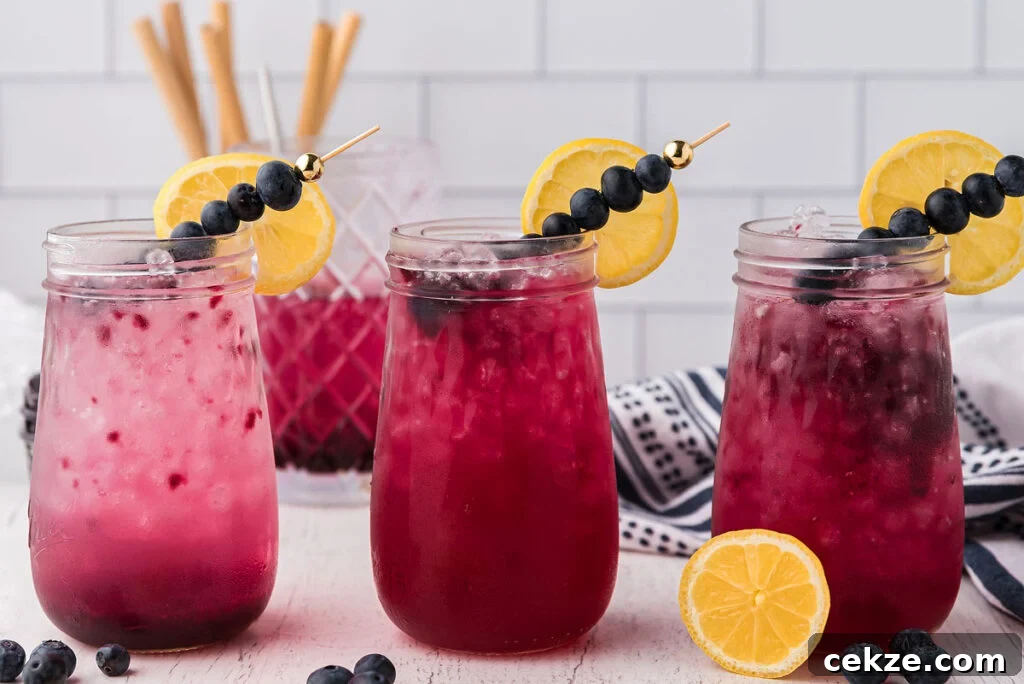 49 TikTok Recipes That Truly Live Up to the Hype 18 Jam seltzer with blueberries.