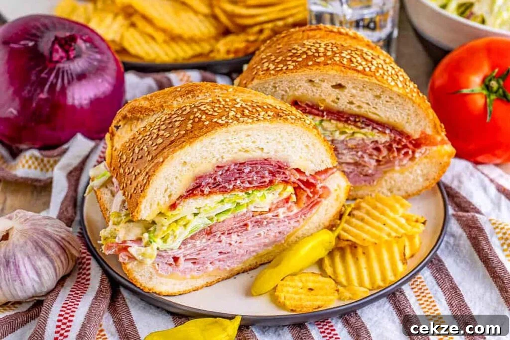 49 TikTok Recipes That Truly Live Up to the Hype 32 A plate with a homemade grinder sandwich.