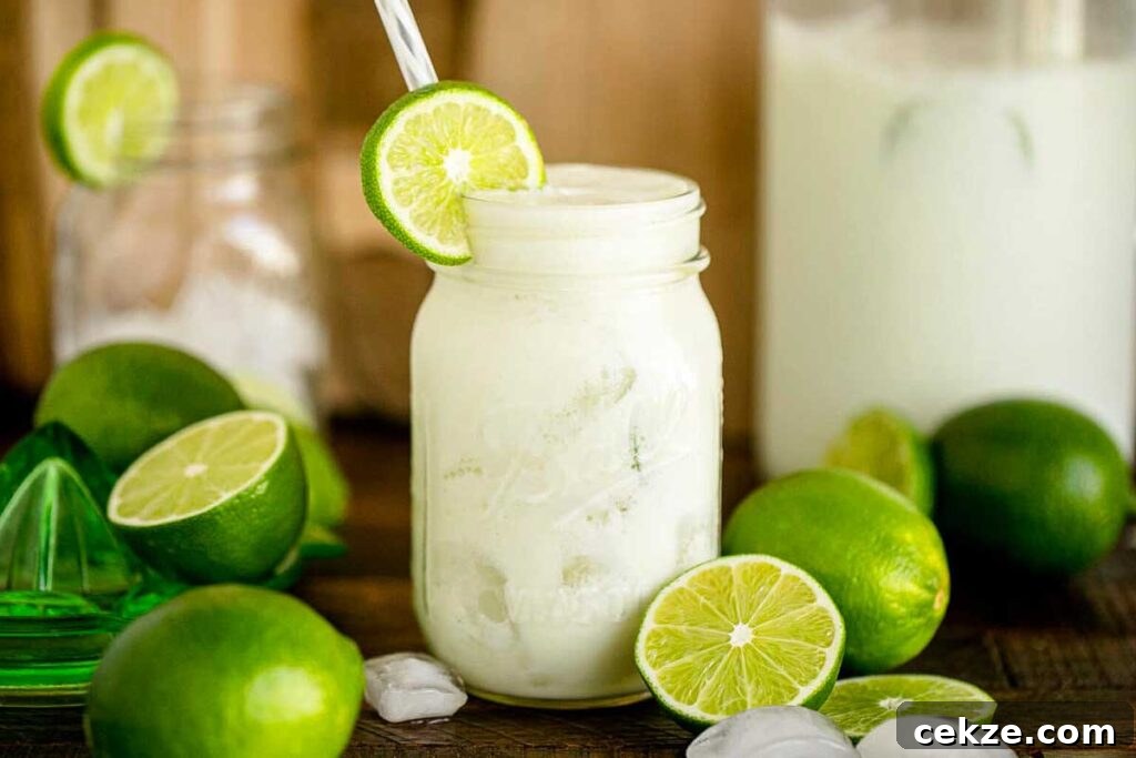 49 TikTok Recipes That Truly Live Up to the Hype 41 A cool creamy glass of Brazillian lemonade
