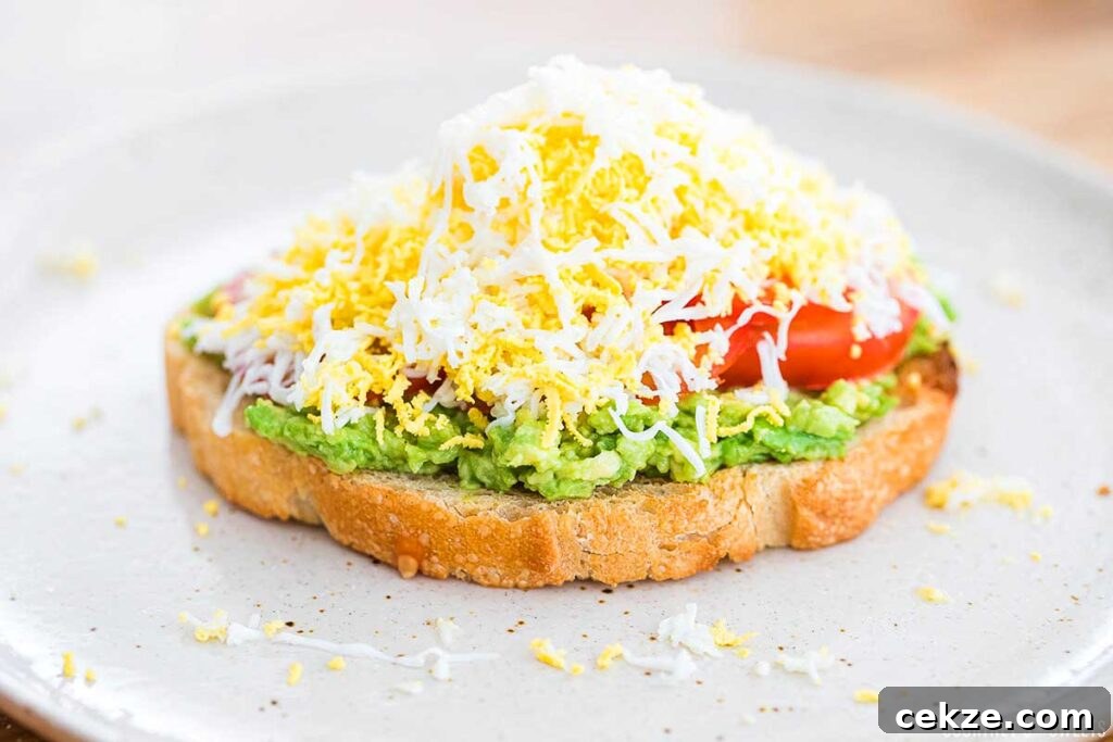 49 TikTok Recipes That Truly Live Up to the Hype 42 Avocado toast with tomatoes and grated eggs