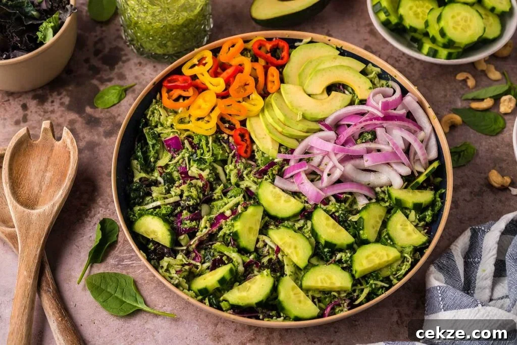 49 TikTok Recipes That Truly Live Up to the Hype 10 Green goddess salad in a bowl.