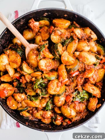 vegan hash in skillet