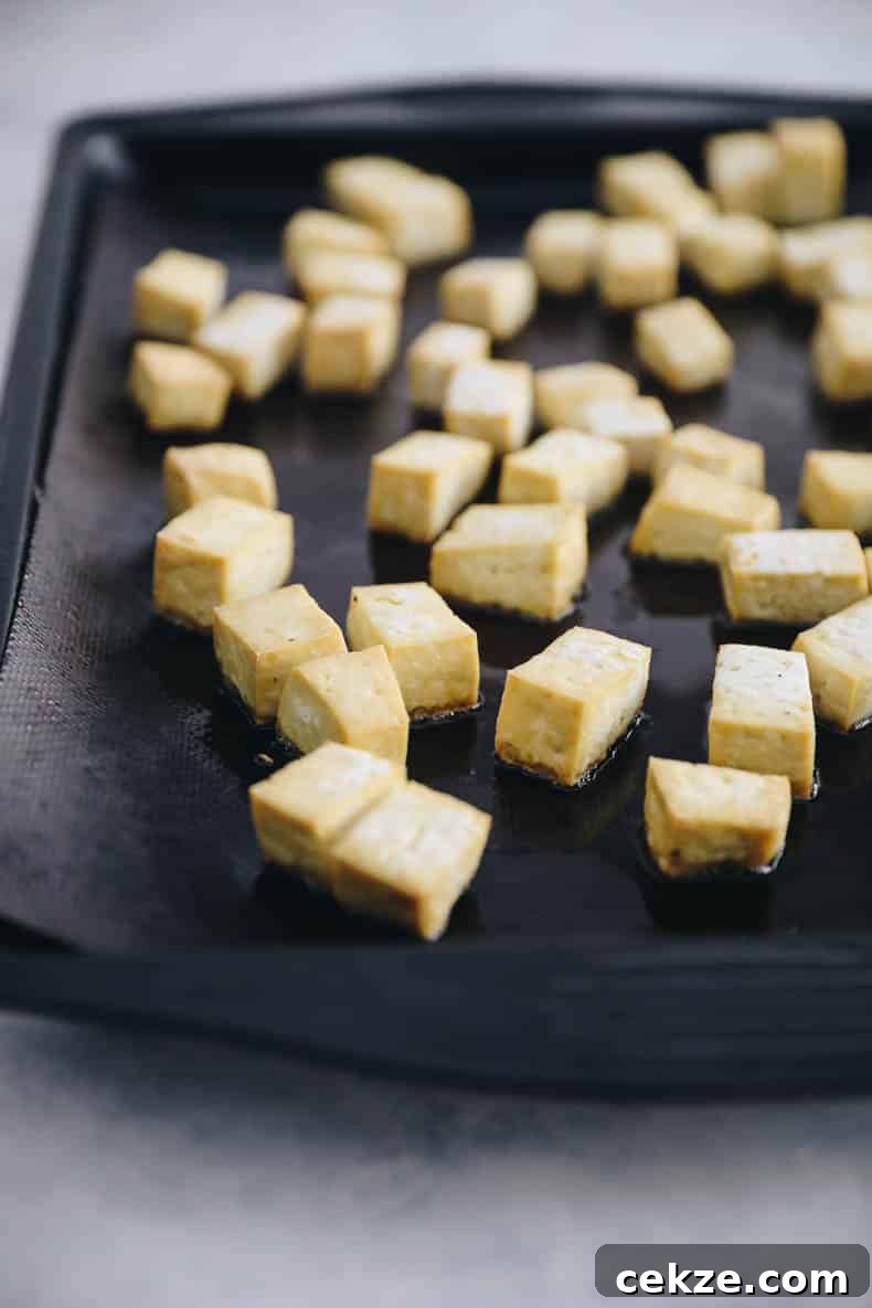 Roasted tofu