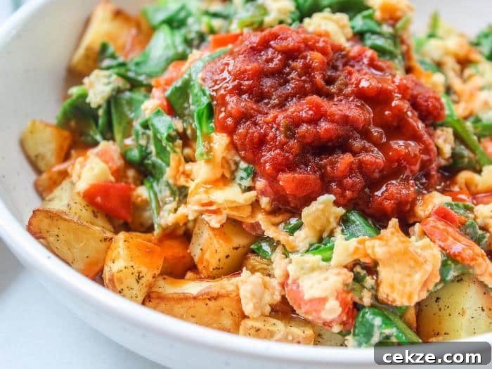 Air Fryer Potato Hash with Fluffy Egg Scramble 3 img 9236 2