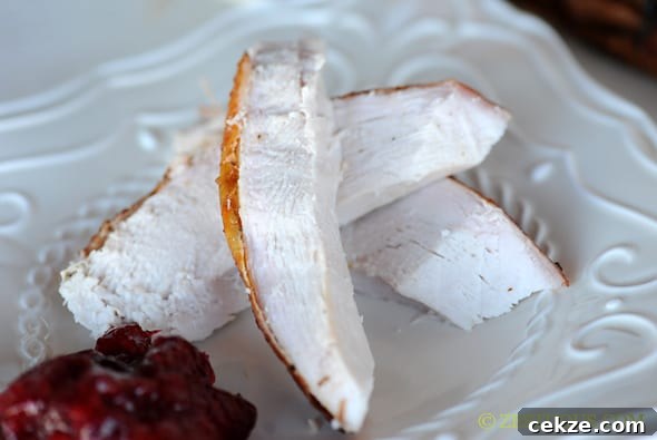Brined and Grilled Turkey from Zestuous
