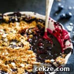 Coconut Blueberry Crisp Recipe — Crunchy Tropical Berry Dessert 3 img 9919 10