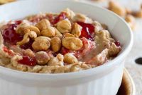 Creamy Peanut Butter and Jelly Dip for Snacks and Fruit