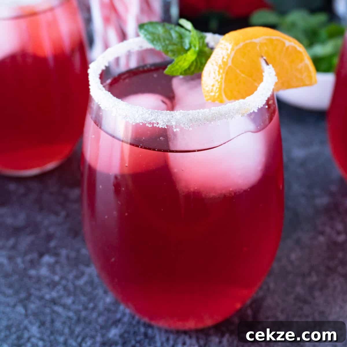 Cranberry Julep