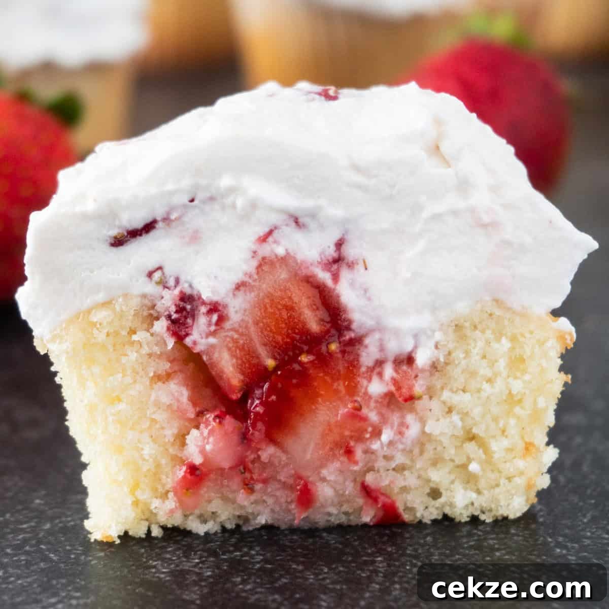 Strawberry Shortcake Cupcakes