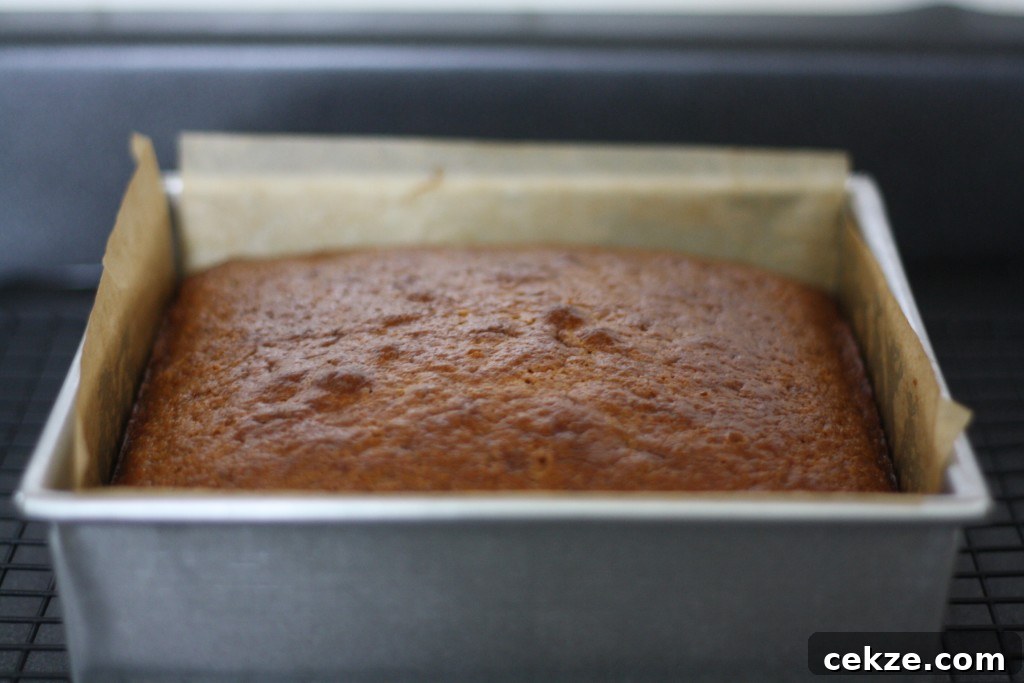 baked cake