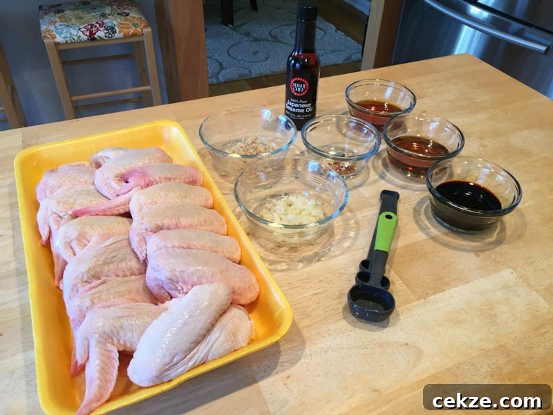 Asian Sous Vide Wings