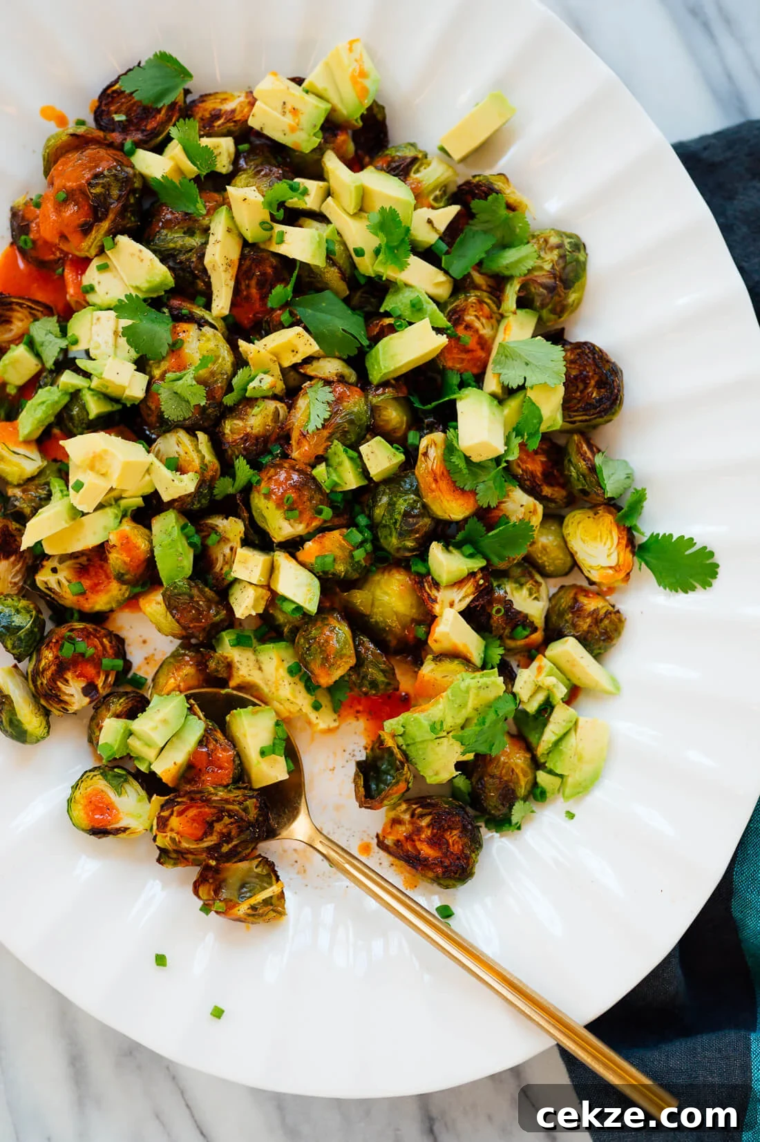 Buffalo Brussels sprouts appetizer recipe