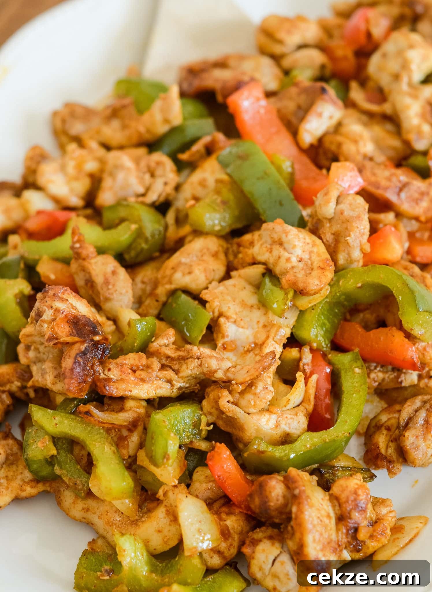 Air Fryer Chicken Fajitas