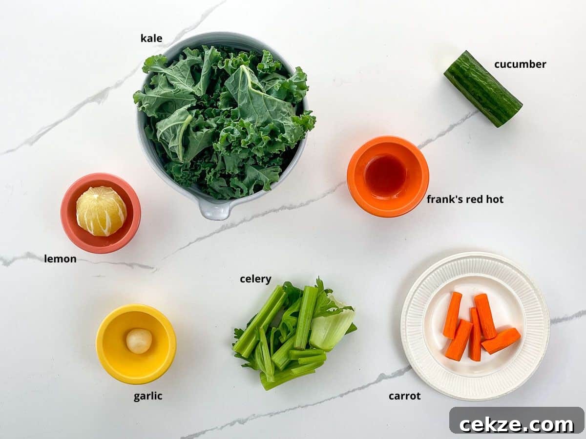 ingredients in bowls
